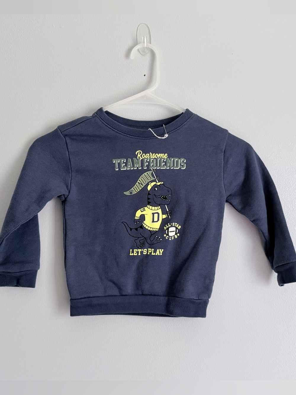 Garanimals Dinosaur Team Friends Sweatshirt 3T Navy